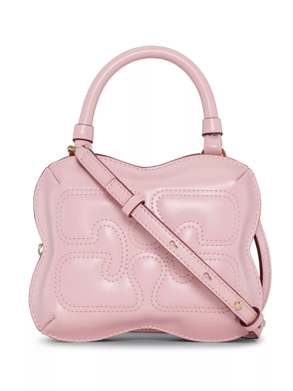 GANNI Butterfly leather mini bag Women 0116