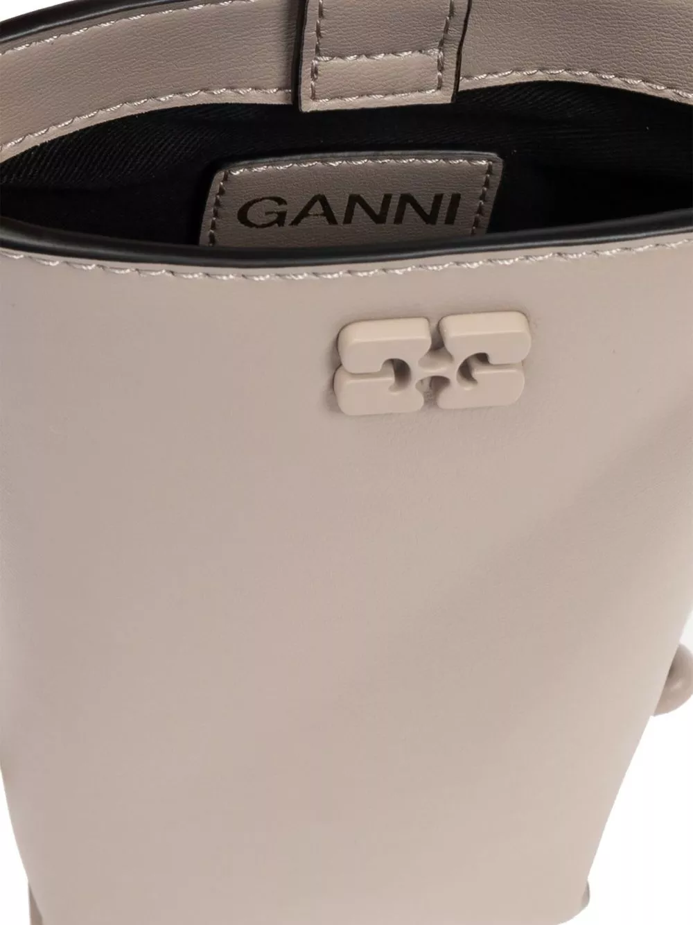 Best buy deals GANNI Bou logo-applique crossbody bag Women 0117