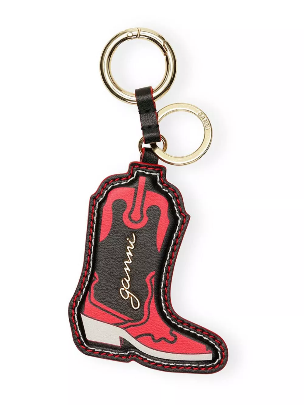 GANNI Western Boot keyring Women 0116