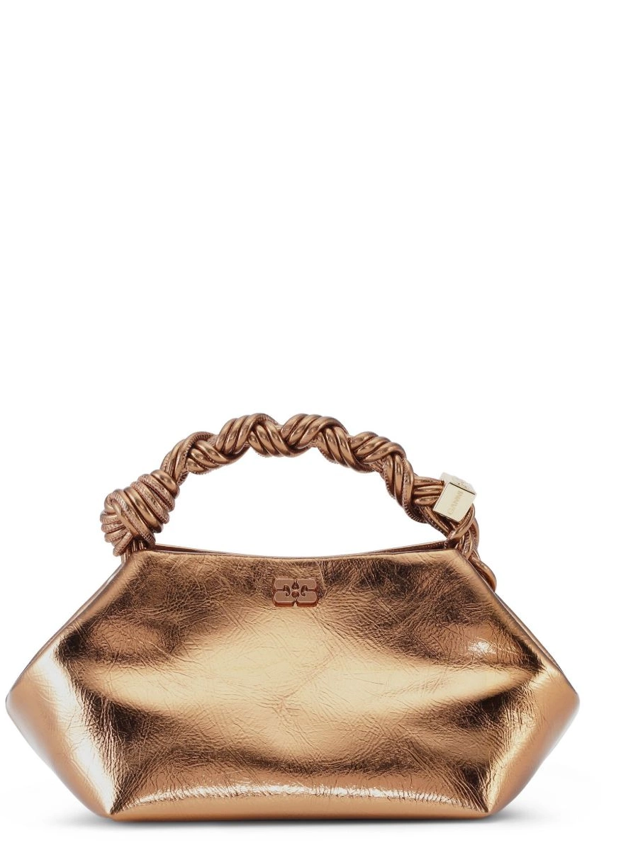 Best deals on authentic GANNI small Bou Ganni Women metallic bag 0306