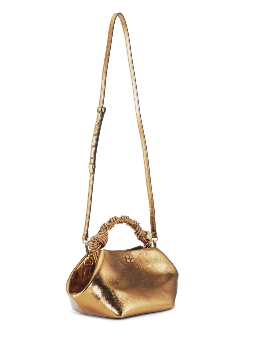 Best deals on authentic GANNI small Bou Ganni Women metallic bag 0306