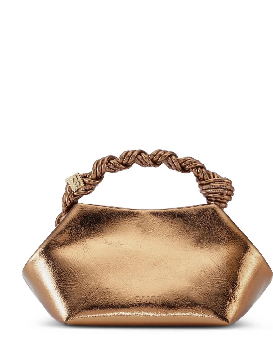 Best deals on authentic GANNI small Bou Ganni Women metallic bag 0306