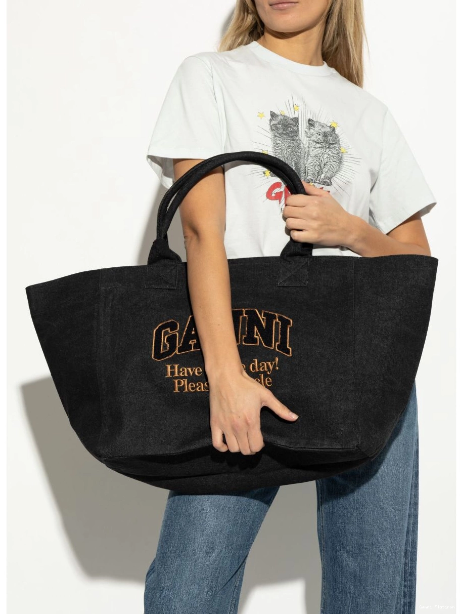 Where to shop online Easy bag GANNI Women Shopper 0306